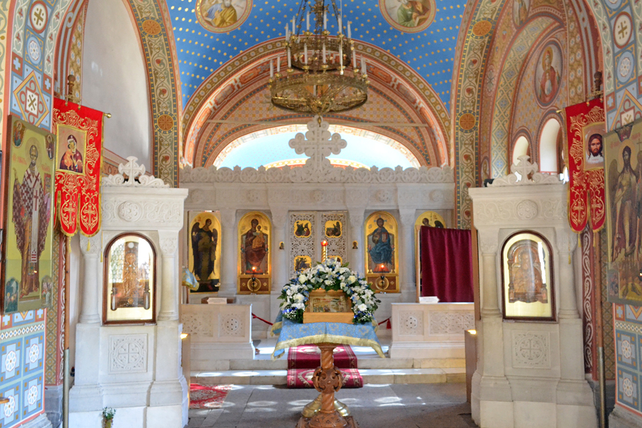 Крестовоздвиженская церковь в Ливадии